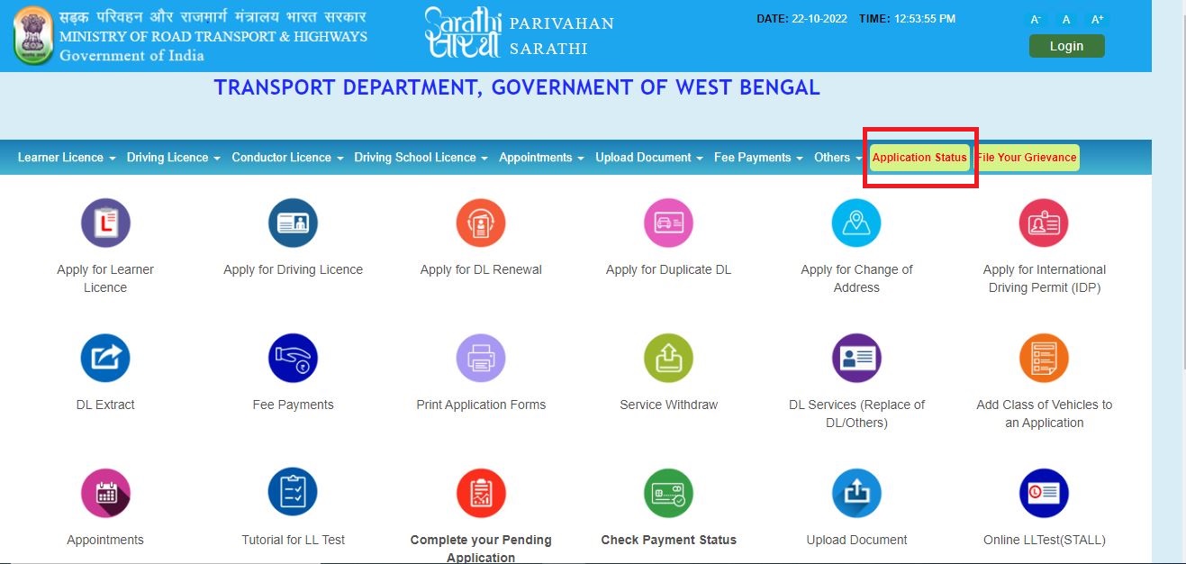 Learner license west bengal